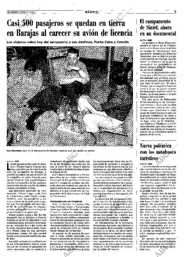 ABC MADRID 10-07-2001 página 93