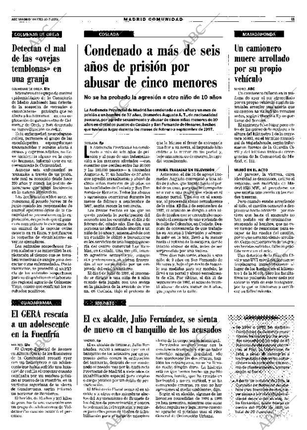 ABC MADRID 10-07-2001 página 95