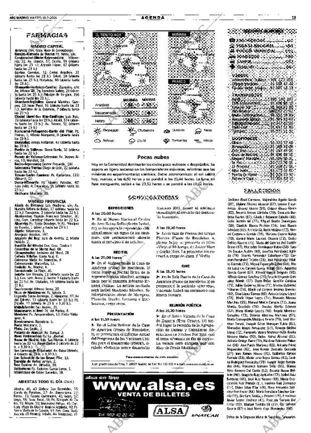 ABC MADRID 10-07-2001 página 97