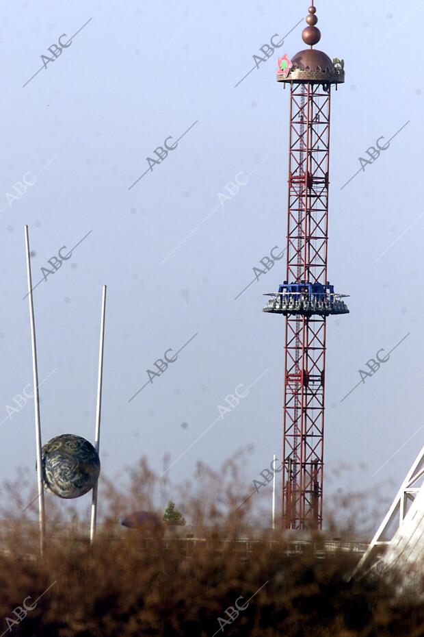 Torre de Caída libre en isla Mágica