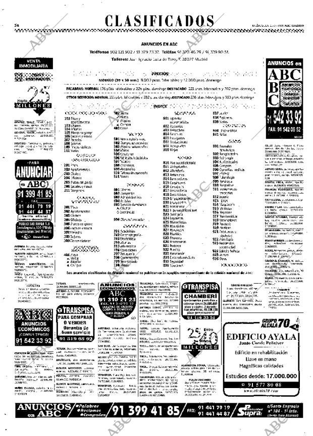 ABC MADRID 11-07-2001 página 108