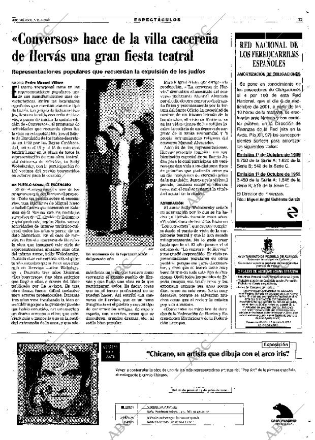 ABC MADRID 11-07-2001 página 73