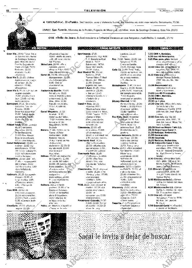 ABC MADRID 11-07-2001 página 82