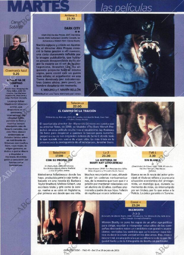 ABC MADRID 13-07-2001 página 230