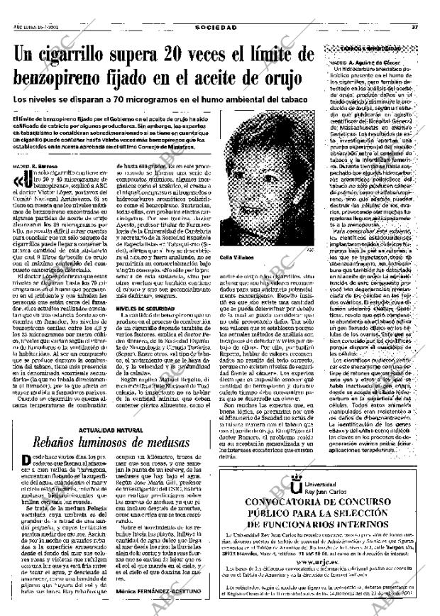 ABC MADRID 16-07-2001 página 37