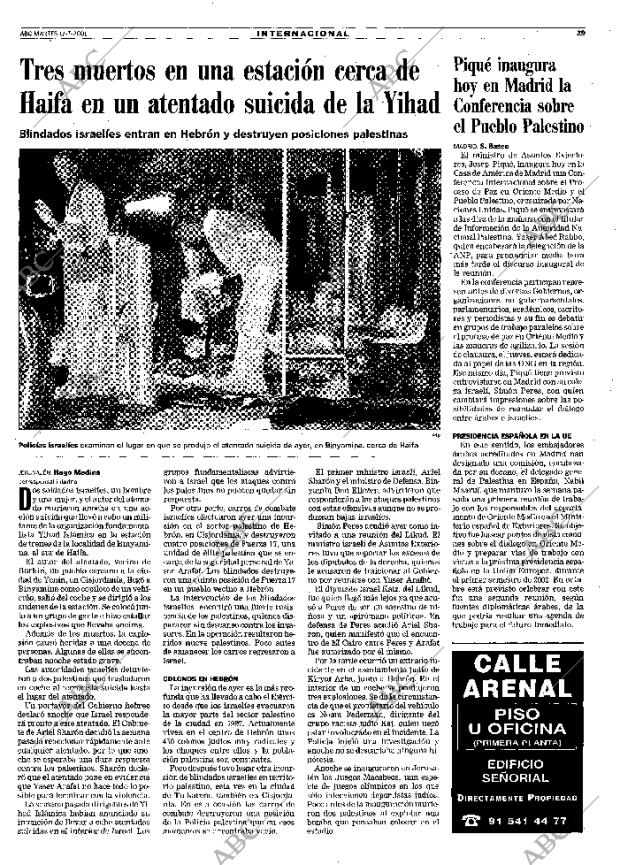 ABC MADRID 17-07-2001 página 29