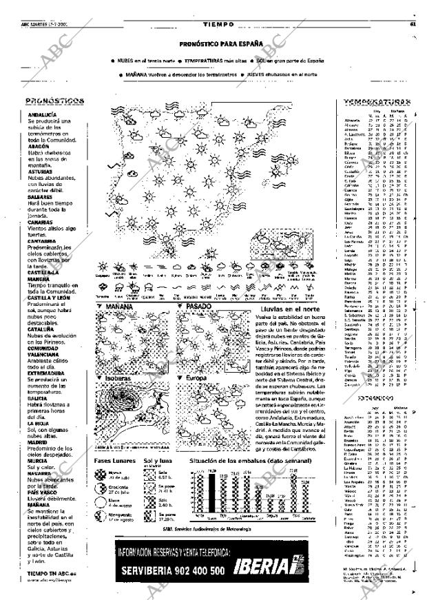 ABC MADRID 17-07-2001 página 61