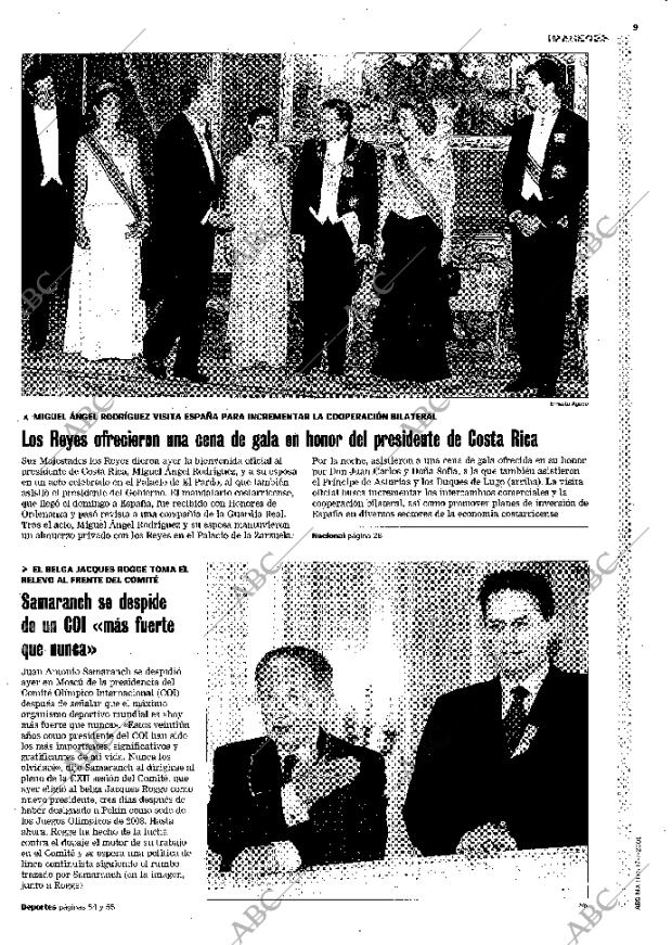 ABC MADRID 17-07-2001 página 9