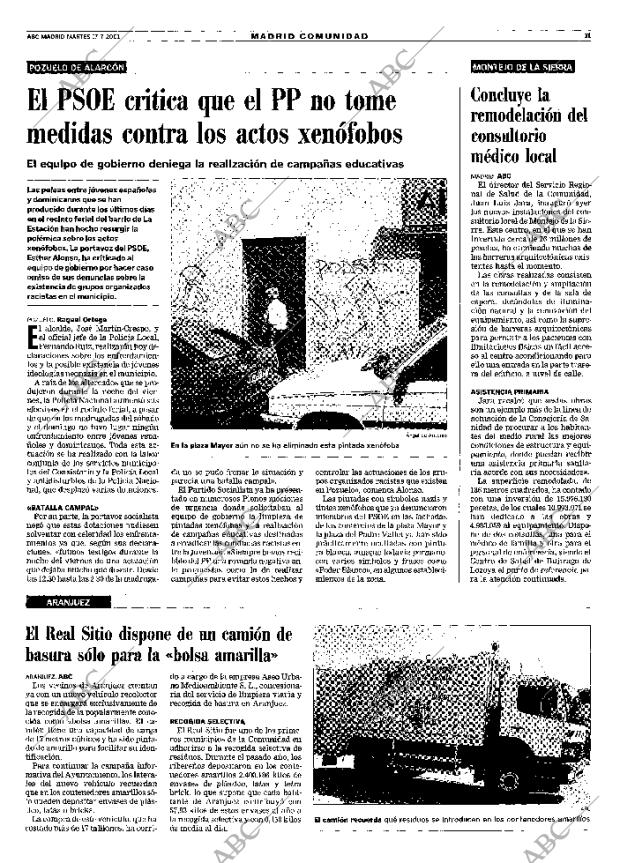 ABC MADRID 17-07-2001 página 95