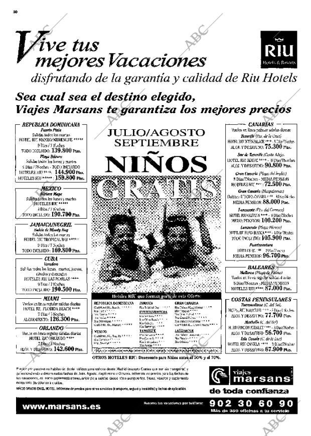 ABC MADRID 18-07-2001 página 10