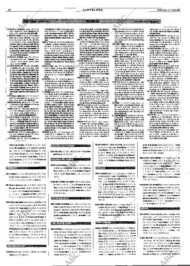 ABC MADRID 18-07-2001 página 100