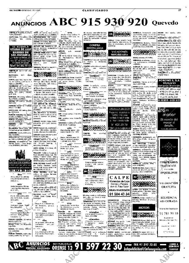 ABC MADRID 18-07-2001 página 111