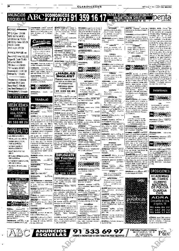 ABC MADRID 18-07-2001 página 112