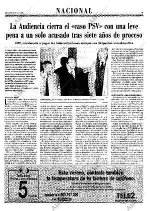 ABC MADRID 18-07-2001 página 17