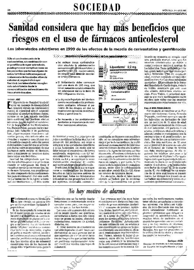 ABC MADRID 18-07-2001 página 34