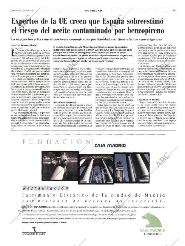 ABC MADRID 18-07-2001 página 35