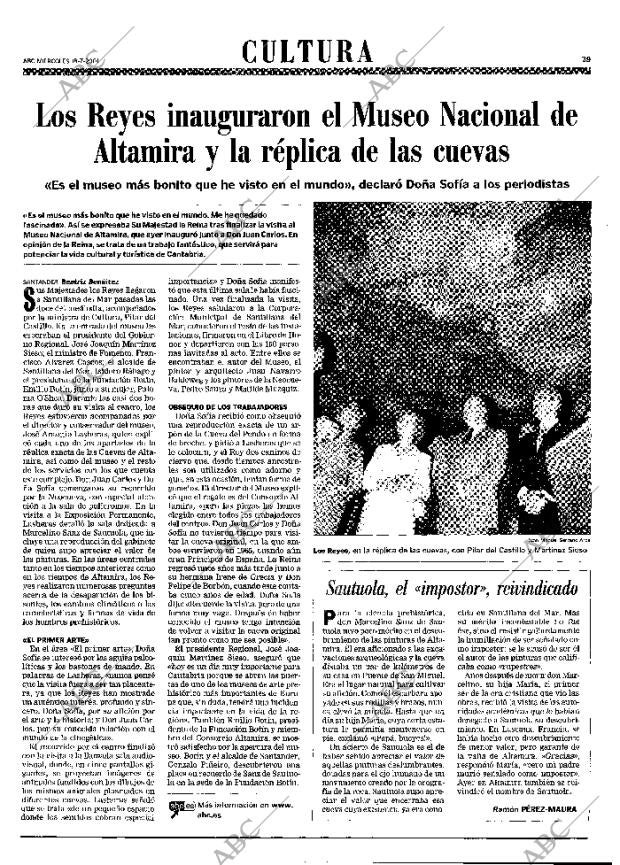 ABC MADRID 18-07-2001 página 39