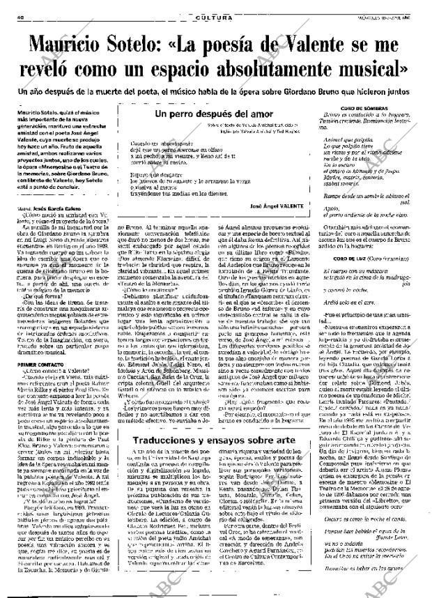 ABC MADRID 18-07-2001 página 40