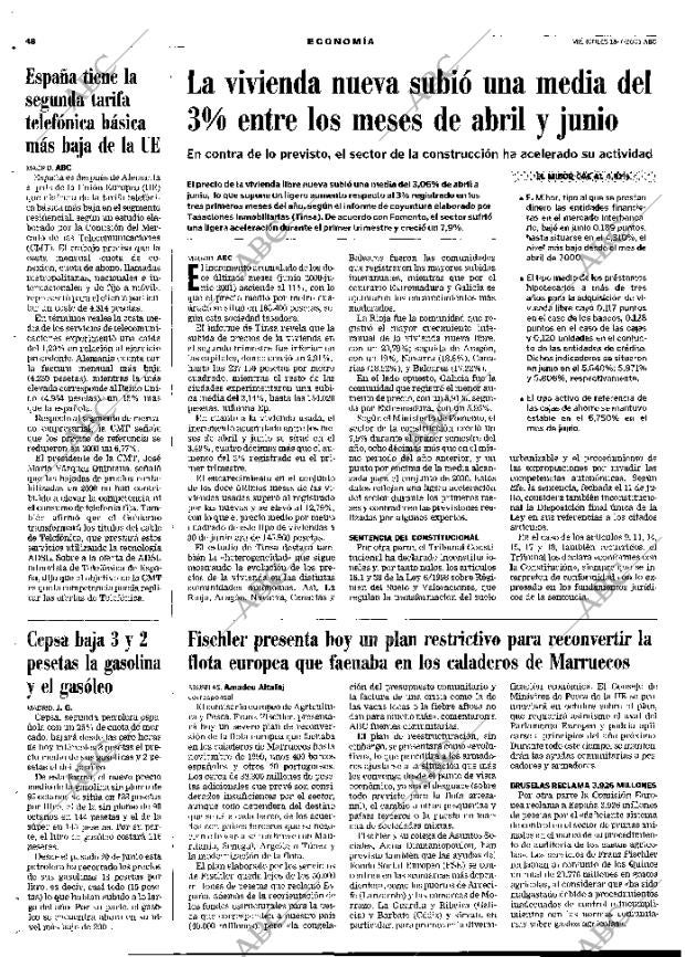 ABC MADRID 18-07-2001 página 48