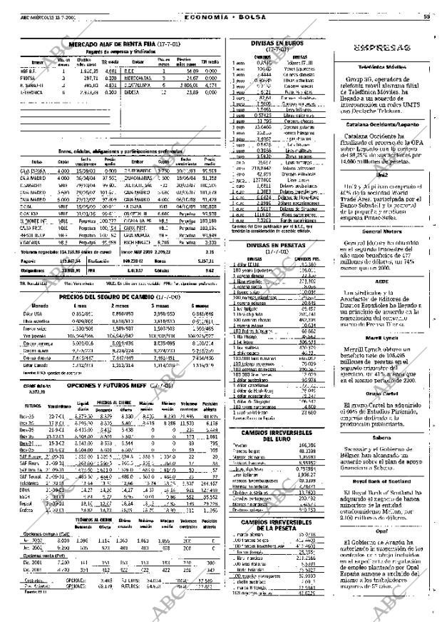 ABC MADRID 18-07-2001 página 55