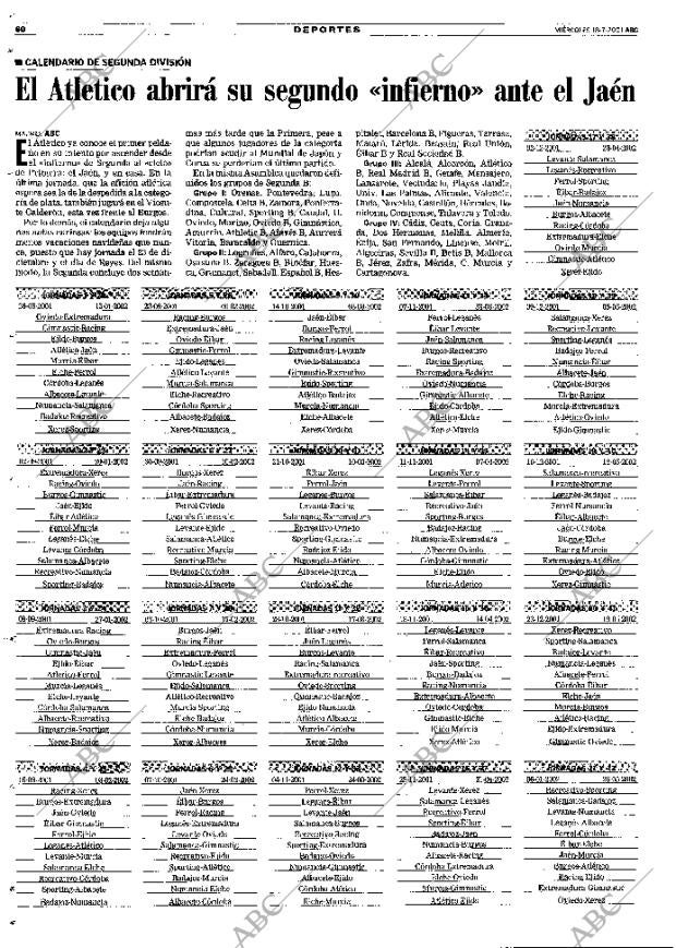 ABC MADRID 18-07-2001 página 60