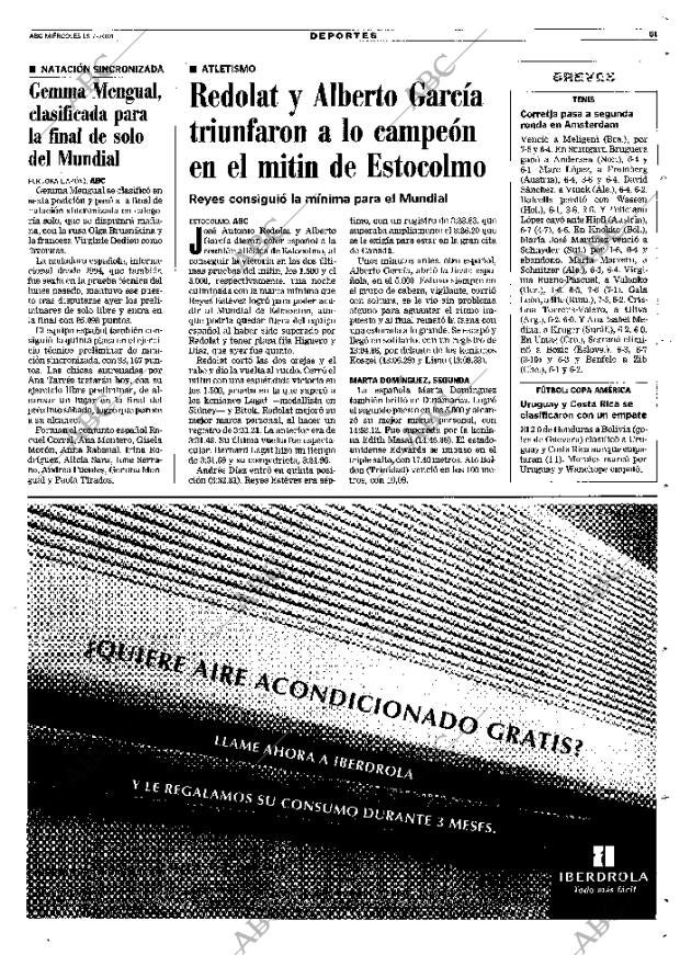 ABC MADRID 18-07-2001 página 61
