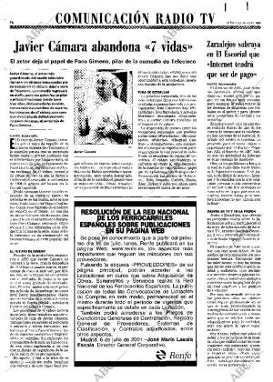 ABC MADRID 18-07-2001 página 78