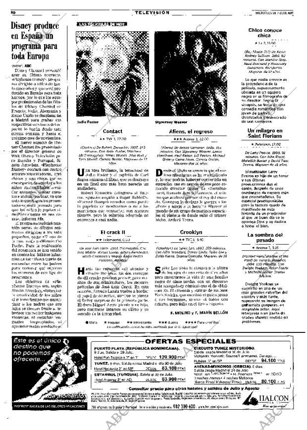 ABC MADRID 18-07-2001 página 80