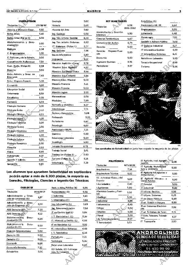 ABC MADRID 18-07-2001 página 89