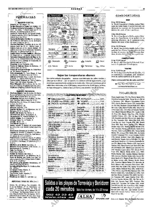 ABC MADRID 18-07-2001 página 95