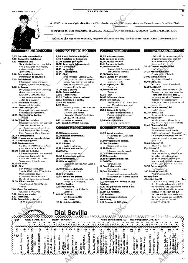 ABC SEVILLA 18-07-2001 página 89