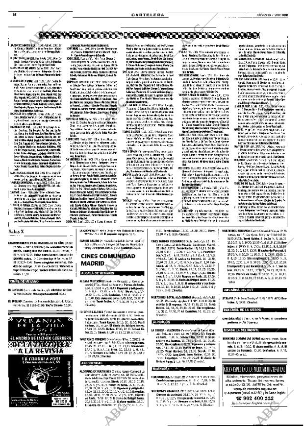 ABC MADRID 19-07-2001 página 100