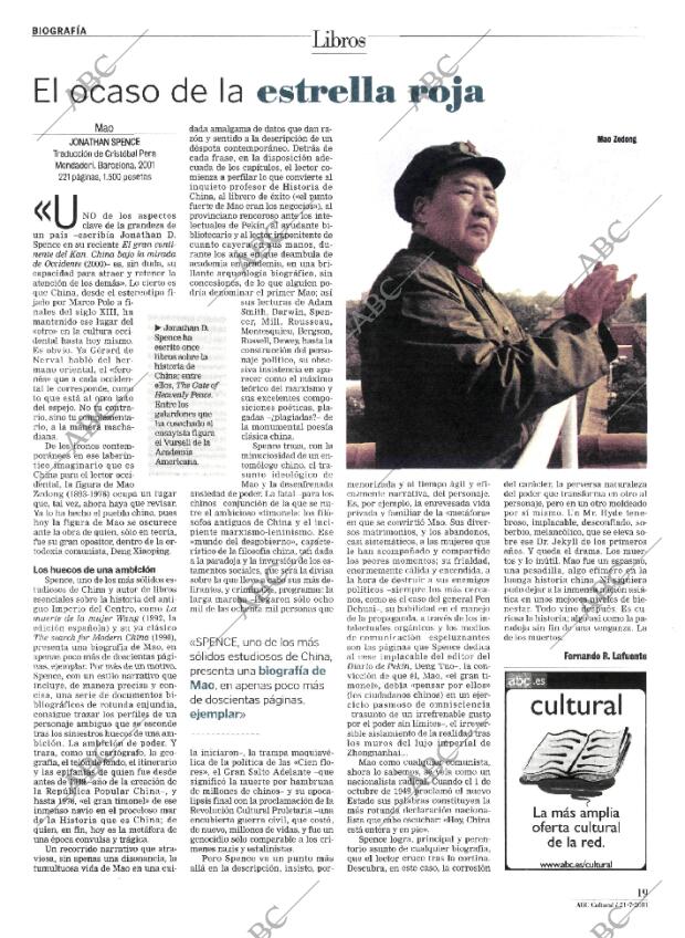 CULTURAL MADRID 21-07-2001 página 19