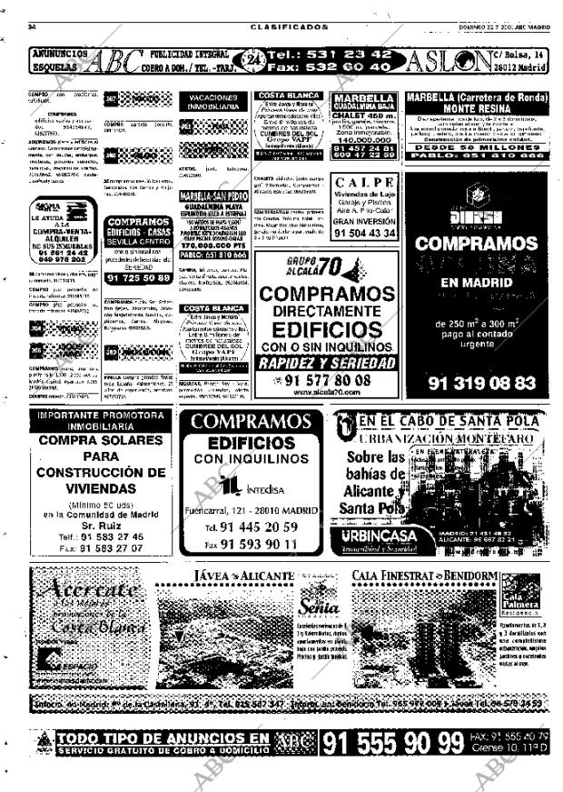 ABC MADRID 22-07-2001 página 114