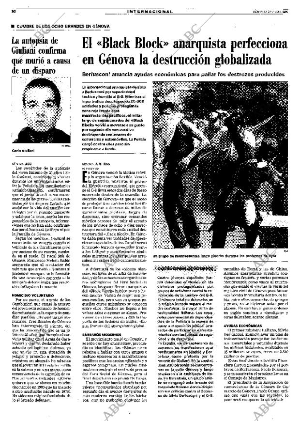 ABC MADRID 22-07-2001 página 30