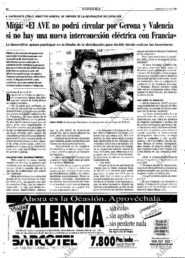 ABC MADRID 22-07-2001 página 50