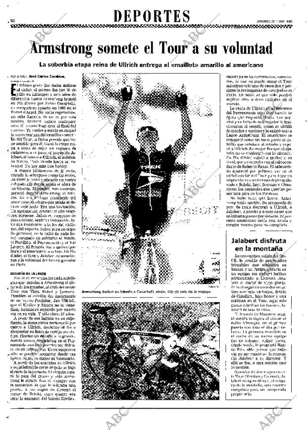 ABC MADRID 22-07-2001 página 52