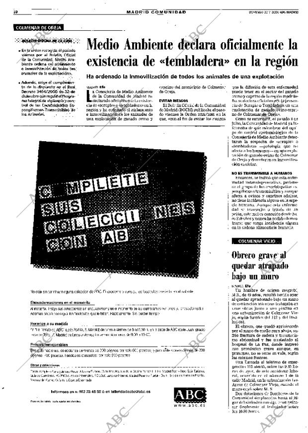 ABC MADRID 22-07-2001 página 90