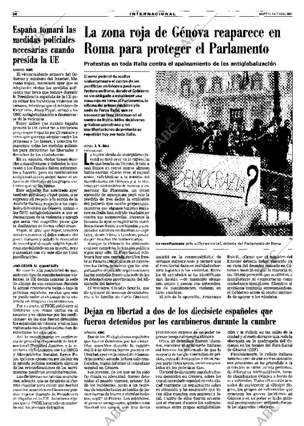 ABC MADRID 24-07-2001 página 24