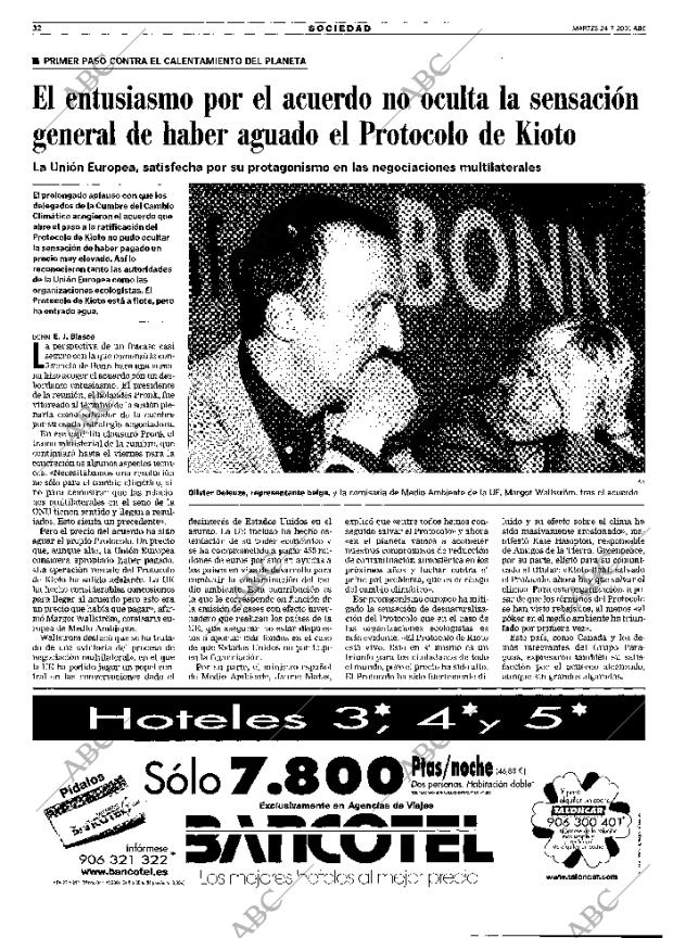 ABC MADRID 24-07-2001 página 32