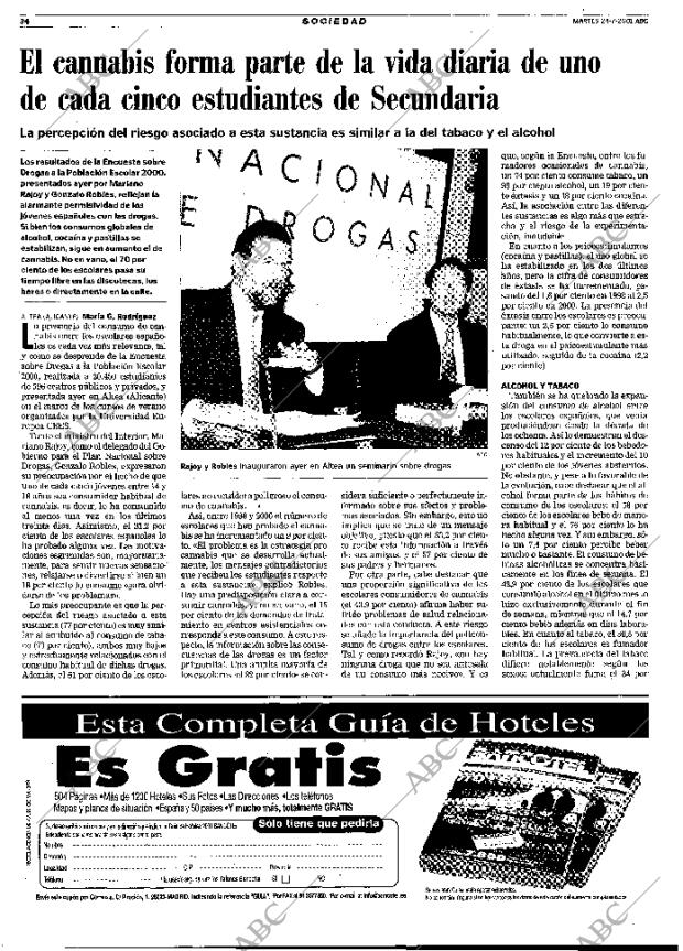 ABC MADRID 24-07-2001 página 34