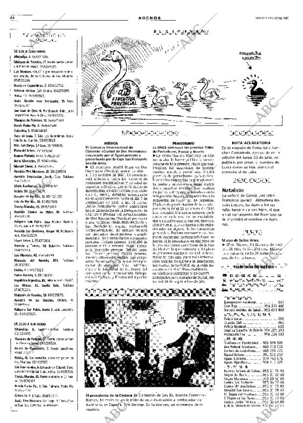 ABC SEVILLA 24-07-2001 página 44