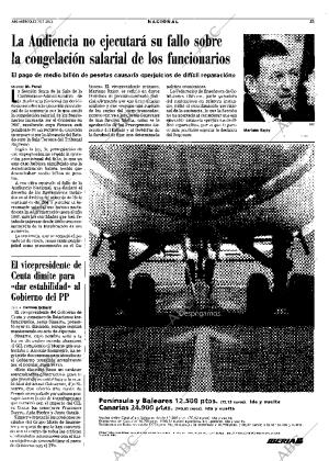ABC MADRID 25-07-2001 página 23