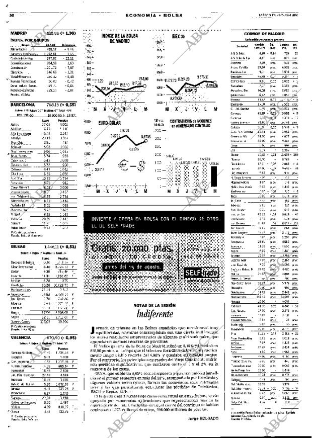 ABC MADRID 25-07-2001 página 50