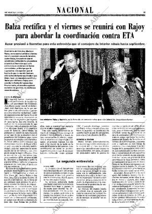 ABC MADRID 01-08-2001 página 15