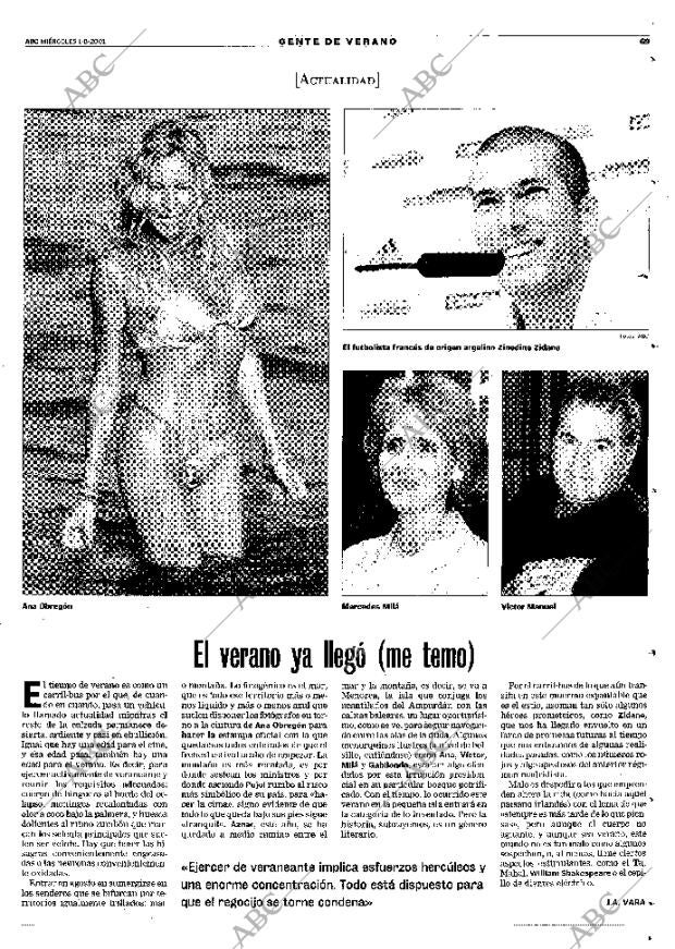 ABC MADRID 01-08-2001 página 69
