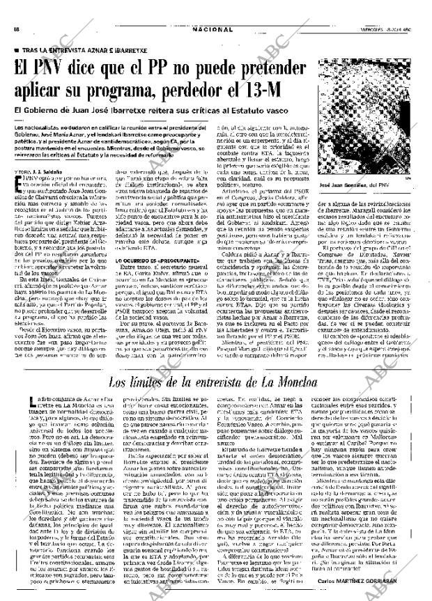 ABC SEVILLA 01-08-2001 página 18