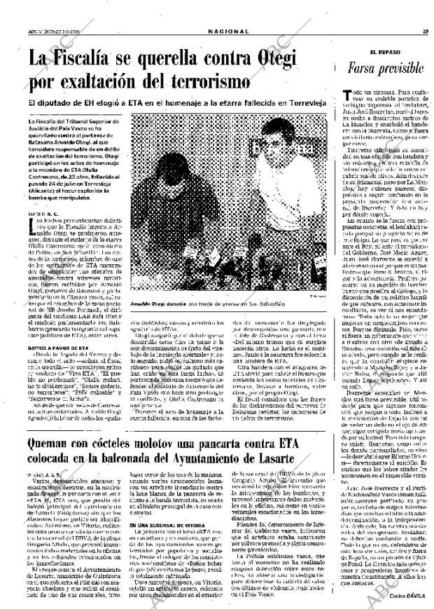 ABC SEVILLA 01-08-2001 página 19