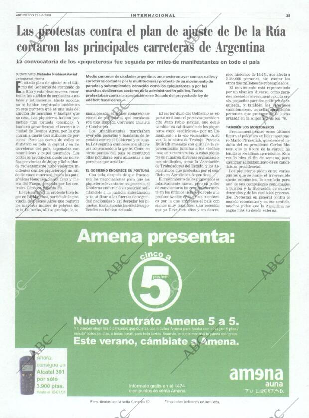 ABC SEVILLA 01-08-2001 página 25