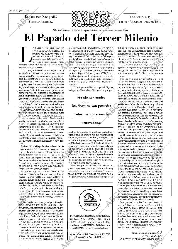 ABC SEVILLA 01-08-2001 página 3